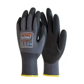 PSP 15-400 Pro NF Cut-Resistant Work Gloves Cut D Gray - Breathable, Glass-Free & With Nitrile Foam - Size 8 PSP 15-400 Pro NF Snijvaste Werkhandschoenen Cut D Grijs - Ademend, Glasvrij & Met Nitrilschuim - Maat 8