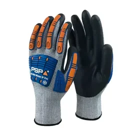 PSP 18-590 Winter Gloves Cut D - Impact Protection & Oil-Resistant Grip - Size 9 PSP 18-590 Winterhandschoen Cut D - Impactbescherming & Oliebestendige Grip - Maat 9