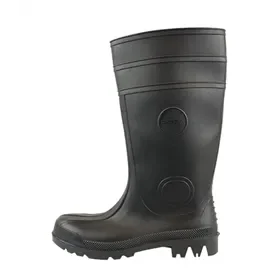 PSP 30-100 Safety Boot S5 Black - PVC/Nitrile with Steel Toe & Sole - Size 37 PSP 30-100 Veiligheidslaars S5 Zwart - PVC/Nitril met Stalen Neus & Zool - Maat 37