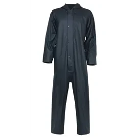 PSP 30-103 Regenoveral Bergen Navy - Waterdicht, Gelaste Naden & Capuchon - Maat M