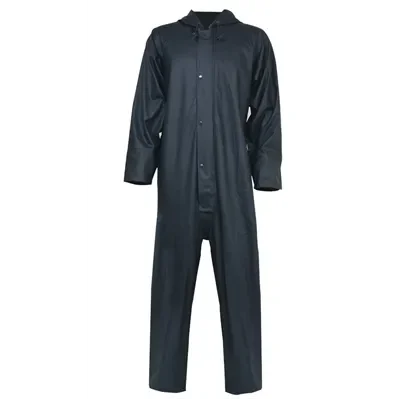 PSP 30-103 Regenoveral Bergen Navy - Waterdicht, Gelaste Naden & Capuchon - Maat M