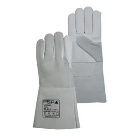PSP 34-415 Corium Welder Leather Welding Glove – Grain/Split Leather with 15 cm Cuff, Size 10 PSP 34-415 Corium Welder Lashandschoen – Nerf-/Splitleer & 15 cm Kap, Maat 10