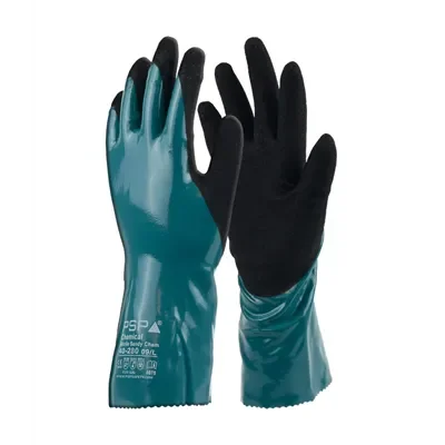 PSP 40-280 Chemical Top SandyN Werkhandschoenen Groen - Chemisch Bestendig & Foodkeur, Maat 8