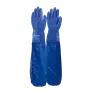 PSP 40-466 Chemische PVC Handschoenen Blauw - 66cm Triple Dipped & Oliebestendig, Maat 9