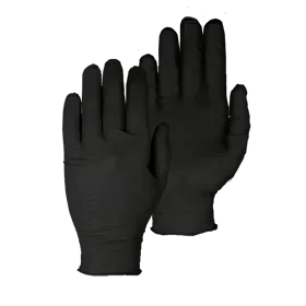 PSP 50-223 Nitrile Gloves Black XL - Heavy Duty, Latex-Free & Food Safe (EN455) PSP 50-223 Nitril Handschoen Zwart XL - Heavy Duty, Latexvrij & Voedselveilig (EN455)
