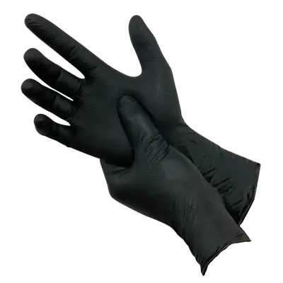 PSP 55-246 Gripper Nitrilhandschoen Zwart – Chemisch Bestendig & Top Grip, Maat XXL
