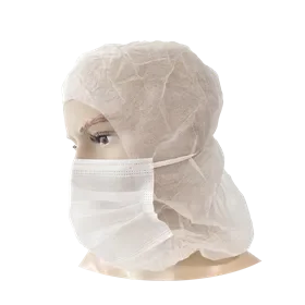 PSP Astro Cap met Mondmasker PP Wit - 100 Stuks