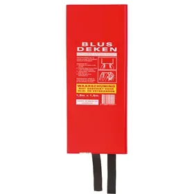 PSP Fire Blanket XL 180x180 - Fiberglass & Heat Resistant, for Home and Business PSP Blusdeken XL 180×180 - Glasvezel & Hittebestendig, Voor Thuis en Bedrijf