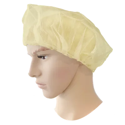 PSP Haarnetjes Baret PP Geel 53cm - 100 Stuks
