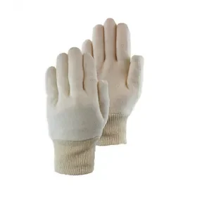 PSP Handschoenen Katoen Interlock Ecru Manchet Herenmaat 280 gr PSP Handschoenen Katoen Interlock Ecru Manchet Herenmaat 280 gr