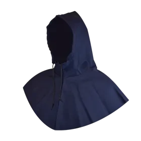PSP Monk's Hood Blue - Flame Retardant & Antistatic with Drawstring PSP Monnikskap Blauw - Vlamvertragend & Antistatisch met Aantrekkoord