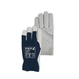 PSP Tropic White Goat Leather Work Gloves - Size 10 PSP Tropic Werkhandschoen Geitenleer Wit - Maat 10