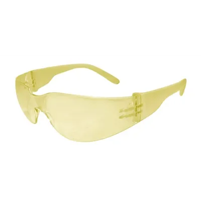 PSP Veiligheidsbril 28-004 - Gele PC Lens, Lichtgewicht & Anti-Kras met UV-bescherming