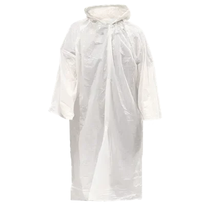PSP Wegwerp Bezoekersjas met Capuchon - PE 20my 125×75cm