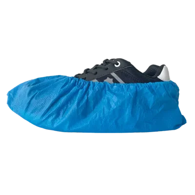 PSP Wegwerp Overschoenen Blauw - PE 130my 41×15cm - 100 Stuks