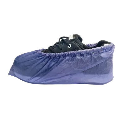 PSP Wegwerp Overschoenen Paars - PVC 130my 38×16cm - 50 Stuks