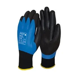 PSP Werkhandschoen Double Nitril Blauw/Zwart – Topgrip & Sanitized® Behandeling, Maat 11 PSP Werkhandschoen Double Nitril Blauw/Zwart – Topgrip & Sanitized® Behandeling, Maat 11