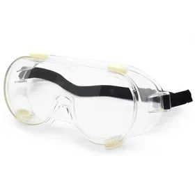 Wide Vision Safety Goggles Clear PC - Class 1 Lens, Indirect Ventilation & Ergonomic Comfort Ruimzichtbril Helder PC - Klasse 1 Lens, Indirecte Ventilatie & Ergonomisch Comfort