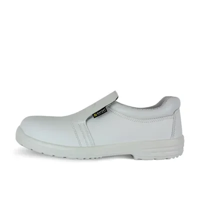 Safeet Nola Veiligheidsschoen S2 Instap Wit - Antislip & Shock Absorberend - Maat 43