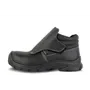 Safeet Welder Veiligheidsschoen S3 Hoog Zwart - Hittebestendig & Velcro Sluiting - Maat 42