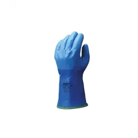 Showa 282 Temres Winter Nitrile Gloves Blue - Size 9-L Showa 282 Temres Winterhandschoen Nitril Blauw - Maat 9-L
