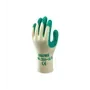 Showa 310 Werkhandschoen Latex Groen/Geel – Ruwe Grip & Ergonomisch, Maat 9-L