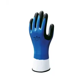 Showa 377 Werkhandschoenen Blauw/Zwart - Dubbel Nitrile Foam & Olieafstotend, Maat 10 (XXL) Showa 377 Werkhandschoenen Blauw/Zwart - Dubbel Nitrile Foam & Olieafstotend, Maat 10 (XXL)