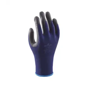 Showa 380 Werkhandschoenen Blauw/Zwart - Nitrile Foam & Olieafstotend, Maat 8 (L) Showa 380 Werkhandschoenen Blauw/Zwart - Nitrile Foam & Olieafstotend, Maat 8 (L)