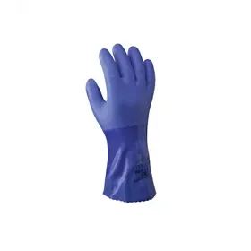 Showa 660 PVC30 Werkhandschoenen Blauw - Chemisch Bestendig & Ergonomisch, Maat 9 (L) Showa 660 PVC30 Werkhandschoenen Blauw - Chemisch Bestendig & Ergonomisch, Maat 9 (L)