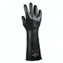 Showa 878 Chemische Handschoenen Butyl Zwart - 35cm Zuurbestendig & Ongevoerd, Maat 10 (XL)