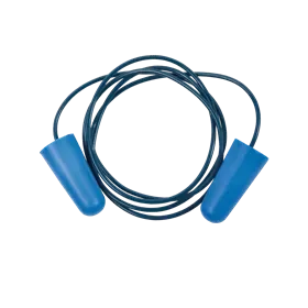 Silent Detectable Earplugs with Cord – Food Grade & Metal Detectable, 100 Pairs Silent Detectable Oordoppen met Koord – Foodkeur & Metaaldetecteerbaar, 100 Paar