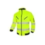 Sioen 029A Sparrow Winterjas Fluo Geel - Uitneembare Bontvoering & Reflectie - Maat 4XL