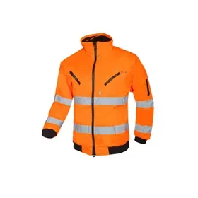 Sioen 029A Sparrow Winterjas Fluo Oranje - Uitneembare Bontvoering & Reflectie - Maat 4XL Sioen 029A Sparrow Winterjas Fluo Oranje - Uitneembare Bontvoering & Reflectie - Maat 4XL