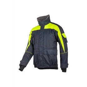 Sioen 3338 Nibas Winterjas Fluo Geel/Marine – Gevoerd tot -40°C, Maat 2XL Sioen 3338 Nibas Winterjas Fluo Geel/Marine – Gevoerd tot -40°C, Maat 2XL