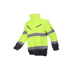 Sioen 364A Campbell Blouson - Fluo Regenjas met Uitneembare Fleece - Maat 4XL Sioen 364A Campbell Blouson - Fluo Regenjas met Uitneembare Fleece - Maat 4XL