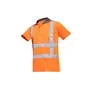 Sioen 3868 Signalisatie Polo Genari Fluo Oranje - Ademend & Comfortabel - Maat L