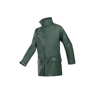 Sioen Bielefeld Regenjas 4265 Groen/Kaki - Lichtgewicht, Waterdicht & Ademend - Maat 2XL