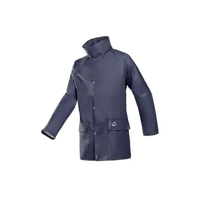 Sioen Bielefeld Regenjas 4265 Marineblauw - Lichtgewicht, Waterdicht & Ademend - Maat L