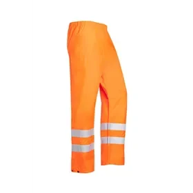 Sioen BITORAY 199A High-Visibility Orange Rain Pants - Lightweight, Breathable & Waterproof, Size S Sioen BITORAY 199A Regenbroek Fluo Oranje - Lichtgewicht, Ademend & Waterdicht, Maat S