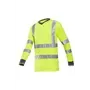 Sioen Bresso T-shirt Fluo Geel - Lange Mouw & Ademend Mesh - Maat XL