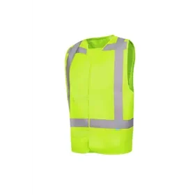 Sioen Carpi Safety Vest in Fluorescent Yellow - Reflective & Lightweight - Size L Sioen Carpi Veiligheidsgilet Fluo Geel - Reflecterend & Lichtgewicht - Maat L