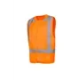 Sioen Carpi Veiligheidsgilet Fluo Oranje - Reflecterend & Lichtgewicht - Maat XL