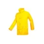 Sioen Dortmund Regenjas 4820 Geel - Soepel, Waterdicht & Met Verborgen Kap - Maat 2XL