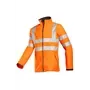 Sioen Genova Softshell Werkjas Fluo Oranje - Winddicht & Comfortabel - Maat L