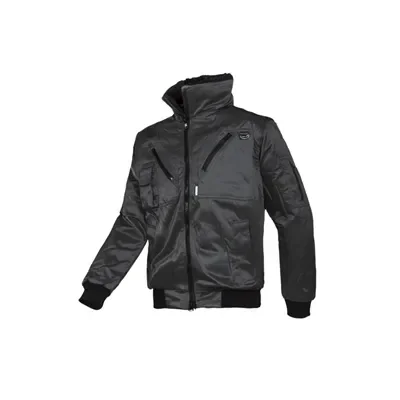 Sioen Hawk Blouson Zwart - Uitneembare Bontvoering & Functioneel Ontwerp - Maat M
