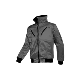 Sioen Hawk Winterblouson Grijs - Met Uitneembare Bontvoering & Veel Zakken - Maat S Sioen Hawk Winterblouson Grijs - Met Uitneembare Bontvoering & Veel Zakken - Maat S