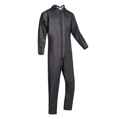 Sioen Herford Overal 6218 Marineblauw - Lichtgewicht, Waterdicht & Met Kap - Maat 3XL
