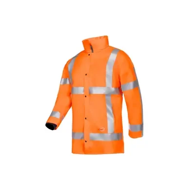 Sioen Merapi Winterparka Fluo Oranje - Waterdicht, Gevoerd & Met Uitneembare Fleece - Maat XL