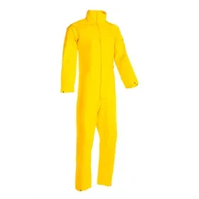Sioen Montreal 4964 Yellow Coverall - Waterproof, Chemical Resistant & Comfortable - Size 2XL Sioen Montreal Overal 4964 Geel - Waterdicht, Chemisch Bestendig & Comfortabel - Maat 2XL