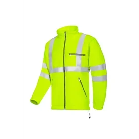 Sioen REIMS 131Z Fleece Work Jacket Fluorescent Yellow - Warm, Windproof & I.L.S.-Compatible, Size XS Sioen REIMS 131Z Fleece Werkjas Fluo Geel - Warm, Winddicht & I.L.S.-Compatibel, Maat XS